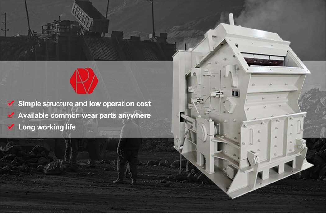 Beste Qualität PF1007 PF1010 PF1210 PF1214 PF1315 zwei/drei Hohlraum Stein-Prallmühle mit gutem Preis