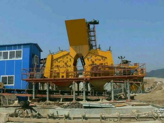 Industrielles Felsen-Stein-Gesamtprallmühle-Maschine PFquarz-Golderz-Brechen