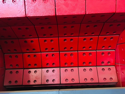 Kohlen-Zerkleinerungsmaschinen-feiner Steinumweltsmäßigfelsen der Auswirkungs-1250*1400 der Hammermühle-160Kw tragbarer