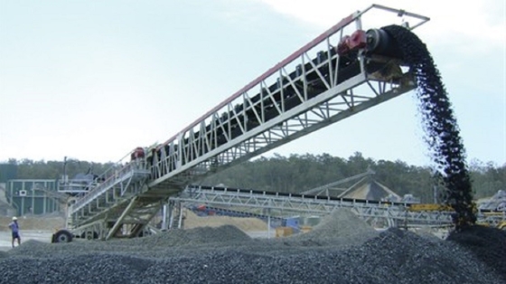 Breiten-Bergbau-Transport des Eisenerz-Übergangsbandförderer-200Kw 1200mm hitzebeständig