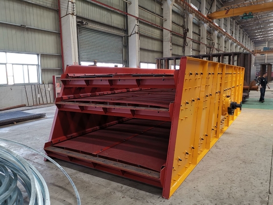 Kies-Drehsand des Gesamtkreisvibrierender Schirm-Trennzeichen-120mm Soild