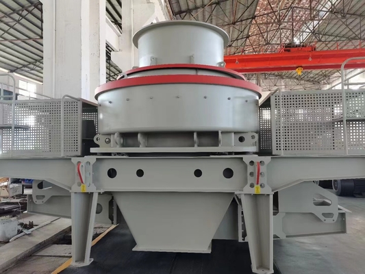 VSI 7611 vertikaler Bergbau-Steinbruch-Sand der Wellen-Prallmühle-180 TPH, der Maschine herstellt