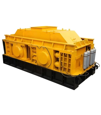 Hydraulischer Rollendurchmesser der Toothe-Doppelscheibe-Zerkleinerungsmaschinen-1000mm reibendes System
