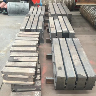 Spinnen-Rahmen-Zerkleinerungsmaschinen-Maschinen-Teile, hohe Chrom-Hammermühle-Ersatzteile