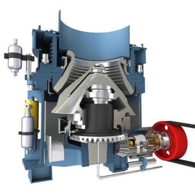 250Kw, das den Kegelbrecher der Ausrüstungs-440 TPH HP300 zerquetschend hydraulisch gewinnt