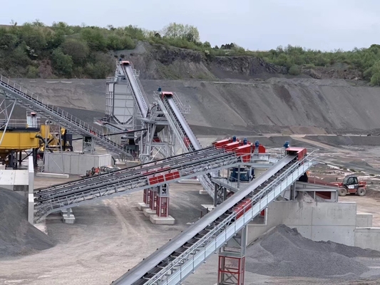 HGZ-Reihen-Kegelbrecher-Maschinen-einzylindrige hydraulische Felsen-Bergwerksmaschine