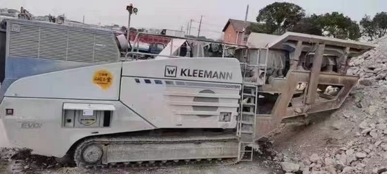 Tragbarer Felsen benutzte die bewegliche Bahn der Zerkleinerungsmaschinen-MR110 Z EVO2 angebracht im Jahre 2018 gemacht