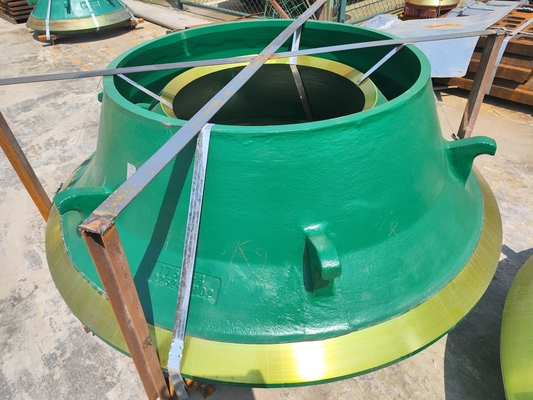 Kegelbrecher-Schüssel-Zwischenlage Mn18cr2 CH430, Zufuhr-Kegel-Bergbau-Zerkleinerungsmaschinen-Abnutzungs-Teile