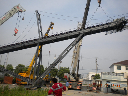 Örtlich festgelegter kontinentaler Förderband-Baumwoll-Polyester-Segeltuch-teleskopischer LKW-ladender Förderer