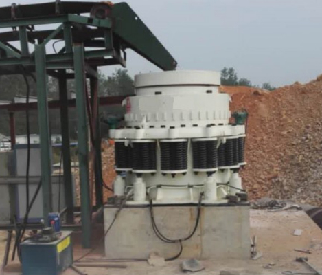 Felsen Riverstone-Kegelbrecher-Maschine, die 313mm maximale Fütterung gewinnt