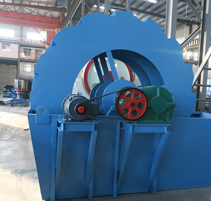 Boden-Clay Bucket Mobile Sand Washing-Maschine des vibrierenden Schirm-15Kw der Maschinen-120 TPH
