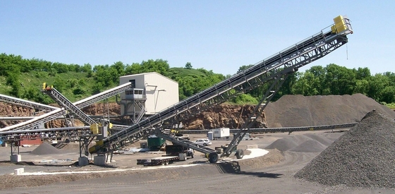 Bandförderer-Kohlengrube tragbarer Mini Conveyors PE200 PE500 20kw 80TPH Übergangs