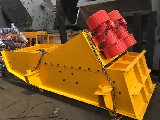 80 TPH elektrische vibrierende Input-Größe 0mm der Zufuhr-Maschinen-GZT 0724--1000mm