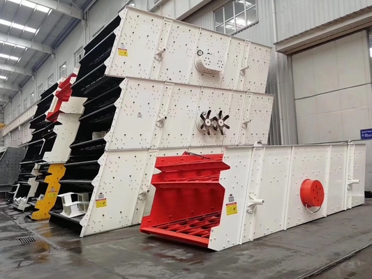 Hochfrequenz4 Plattform-vibrierender Schirm-Maschine 60 TPH industriell