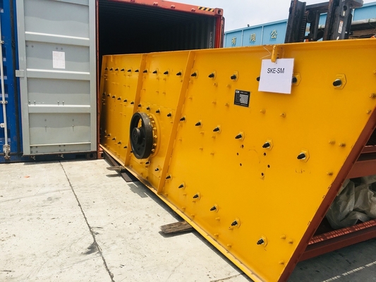 Runder Ultraschallsand-vibrierende Siebmaschine 18.5Kw 3YK1848 mit Manganstahlnetz