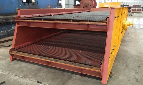 Doppelstöckige vibrierender Schirm-Maschine 22Kw 2YK2160 mit 400 TPH mit waschendem System