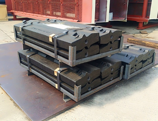 Auswirkungs-Steinbrecher-Ersatzteil-Zwischenlagen-Platten-martensitischer Keramik-Einsatz